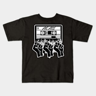 ACAB Cassette Tape Black Lives Matter Fists Kids T-Shirt